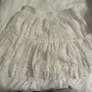 White Forever 21 skirt, size small